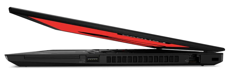 Laptop Lenovo ThinkPad widziany z boku — Dostępność 24/7 — dlaczego to realna przewaga